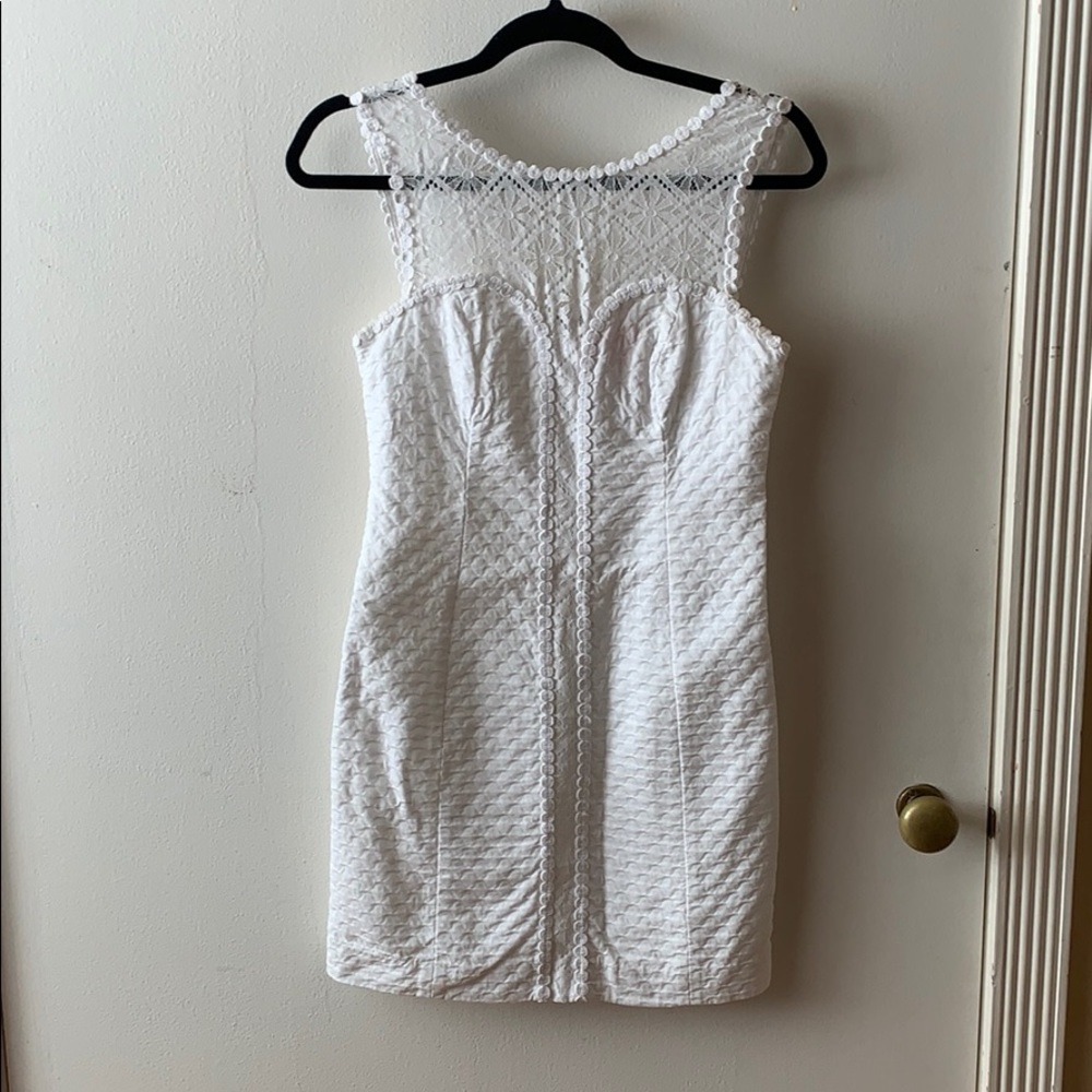 Lilly Pulitzer White Dress Lace